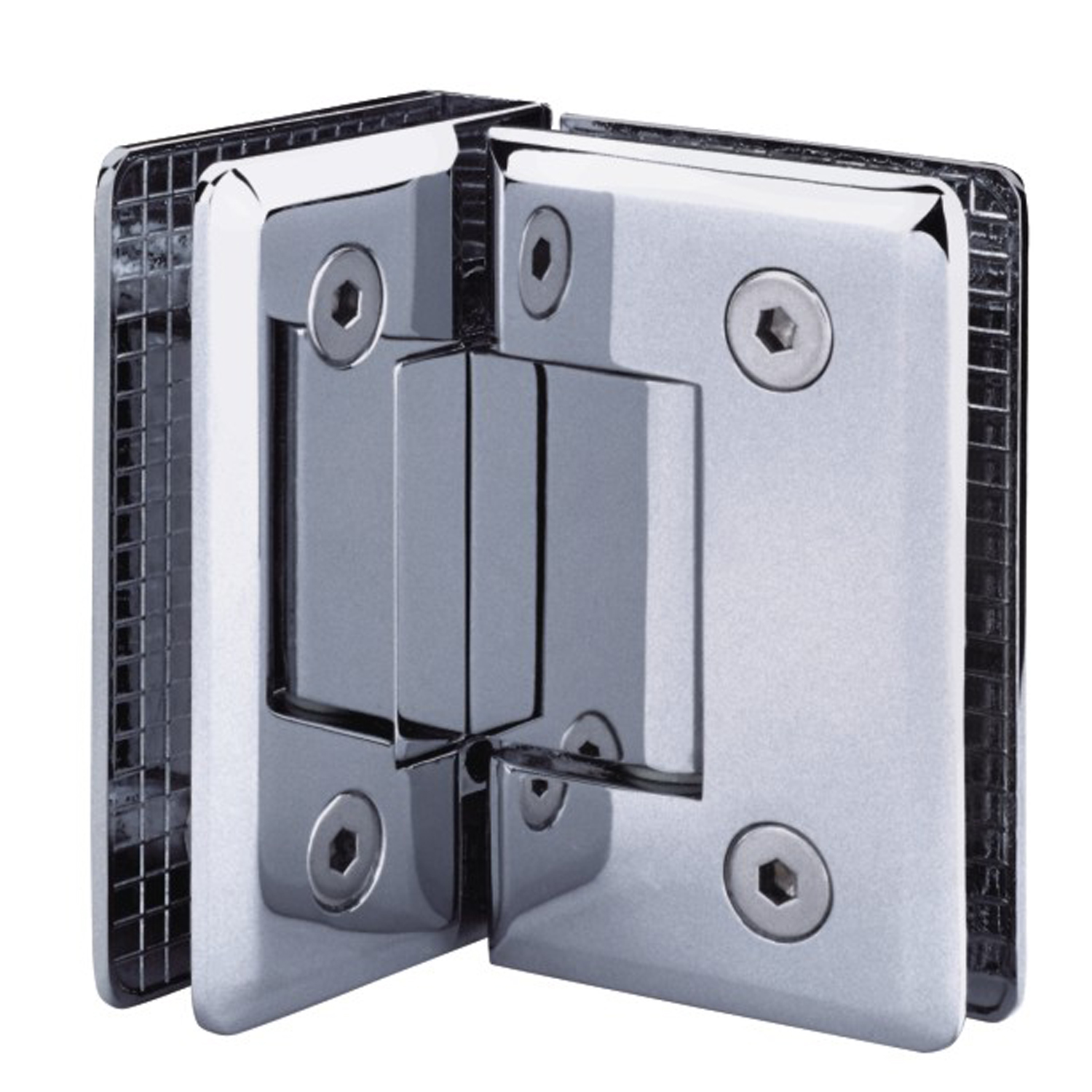 Shower Door Hinge Glass-Glass 90°