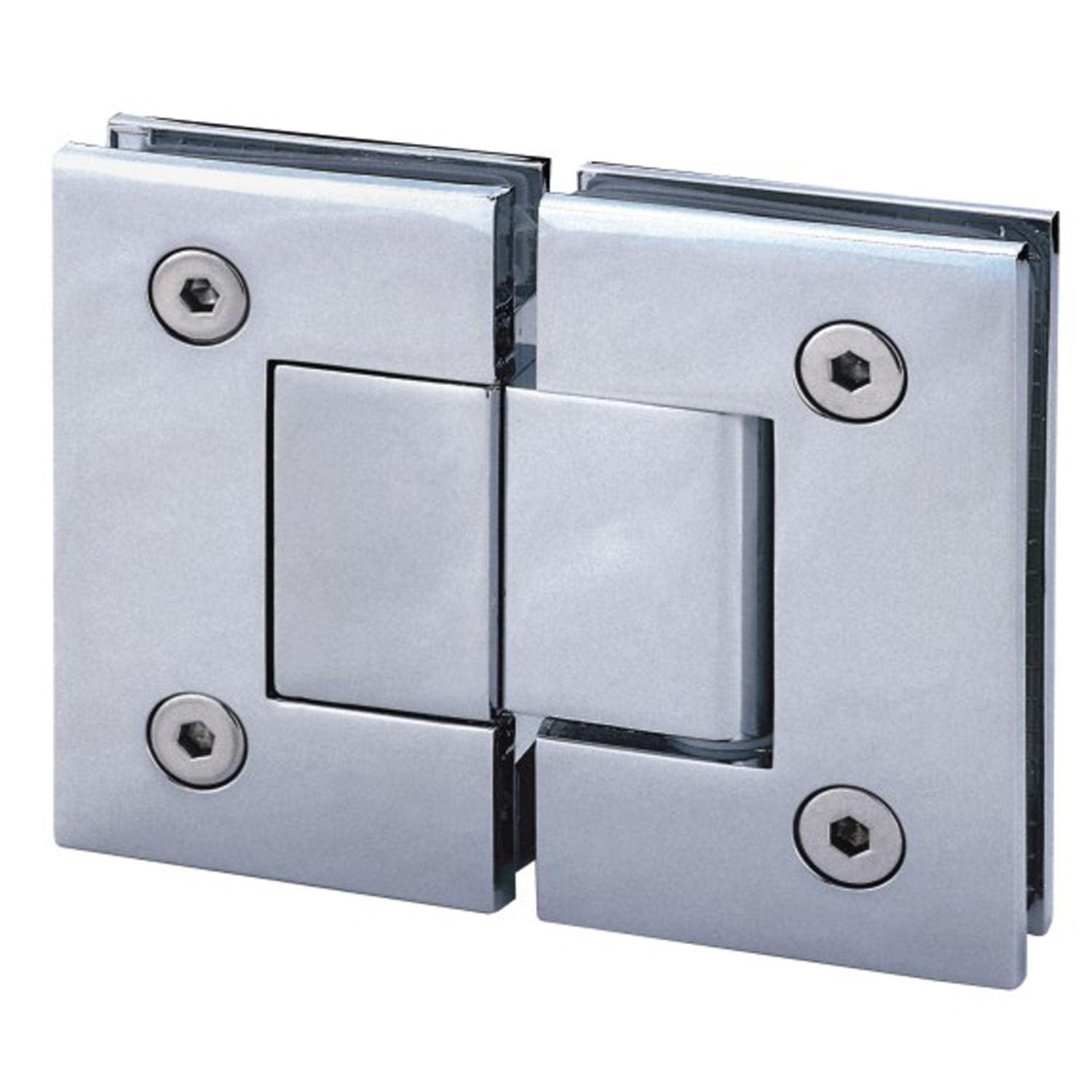 Shower Door Hinge Glass-Glass 180°