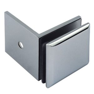 Glass Clamp Glass-Wall 90° For Pentagonal Shower Enclosures