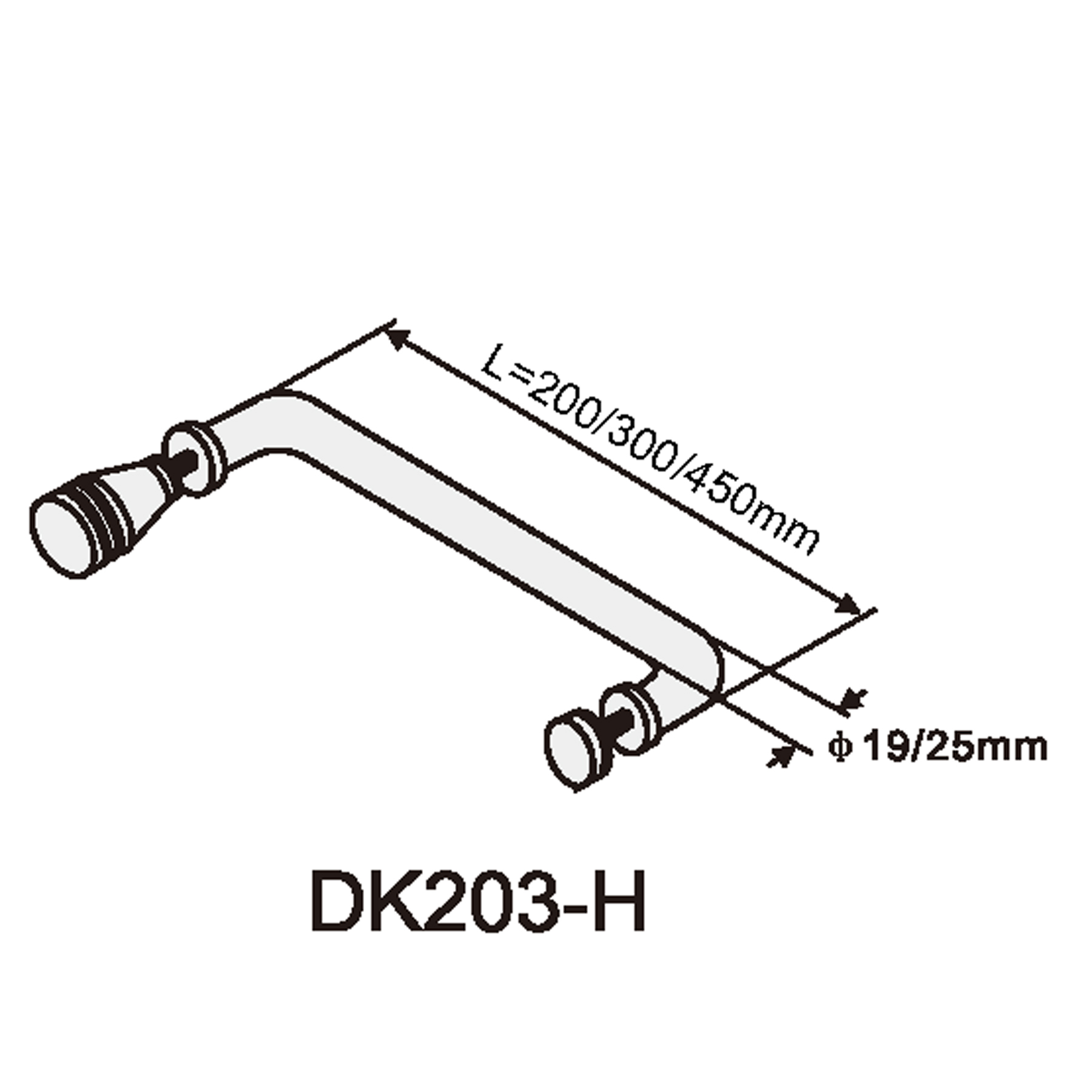 Shower door knob (a pair) - Image 2
