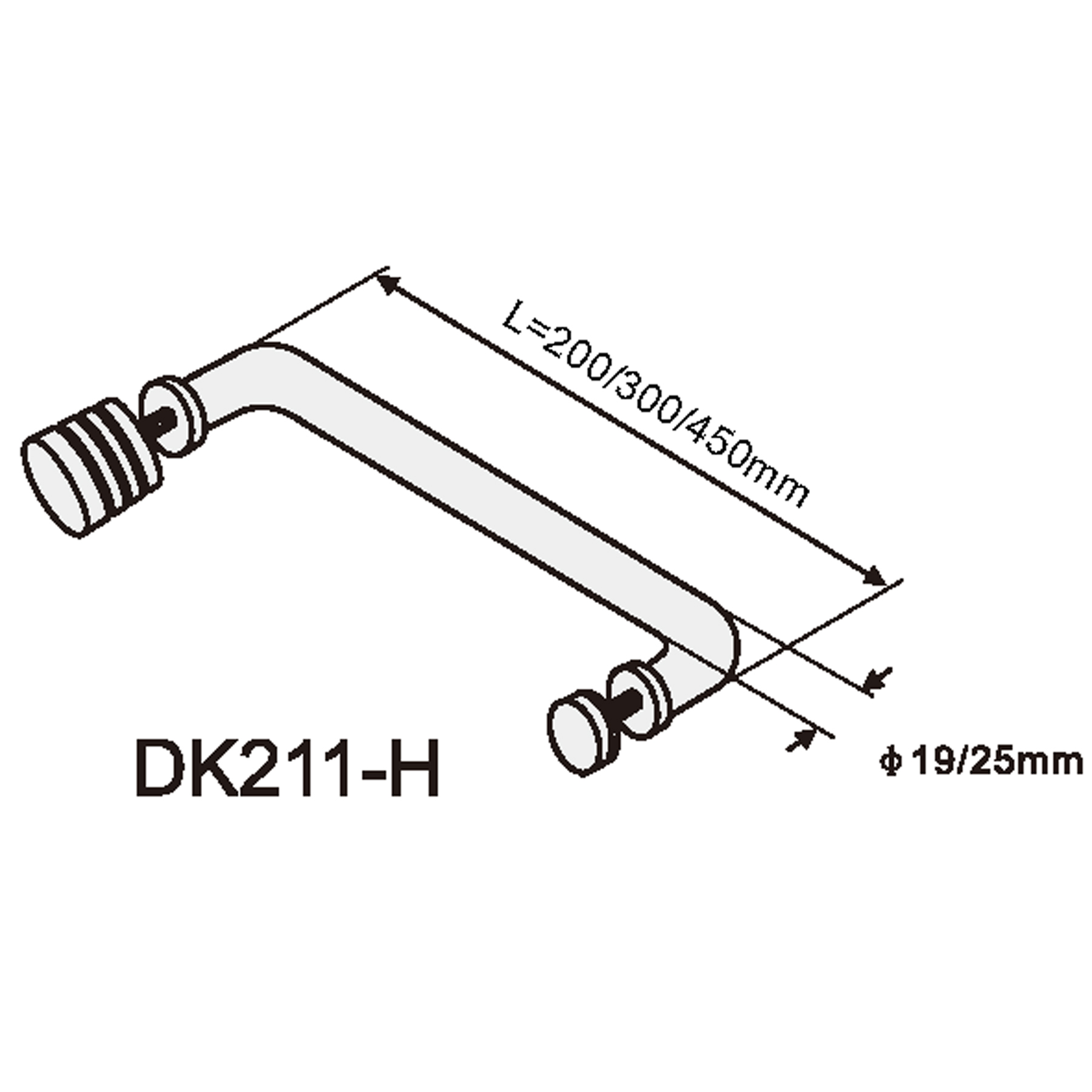 Shower door knob (a pair) - Image 2