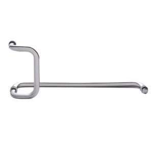 Shower Door Handle and Towel Bar Combo