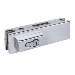 Glass Door Central Patch Lock
