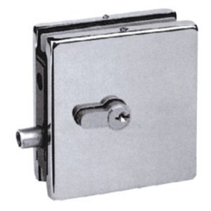 Glass Door Central Patch Lock