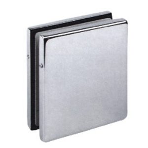 Glass Fitting Patch Connector Glass-Glass 180° For Complete Glass Systems